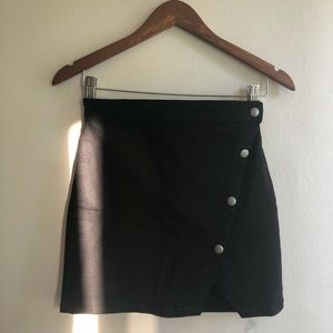 Free People Jean Skirt with buttons